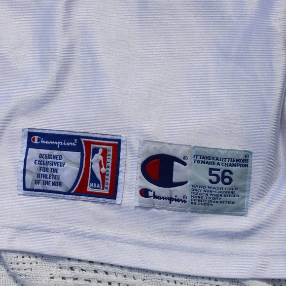 Authentic Vintage Champion Philadelphia 76ers Speedy Claxton jersey 56 3xl - Picture 5 of 10